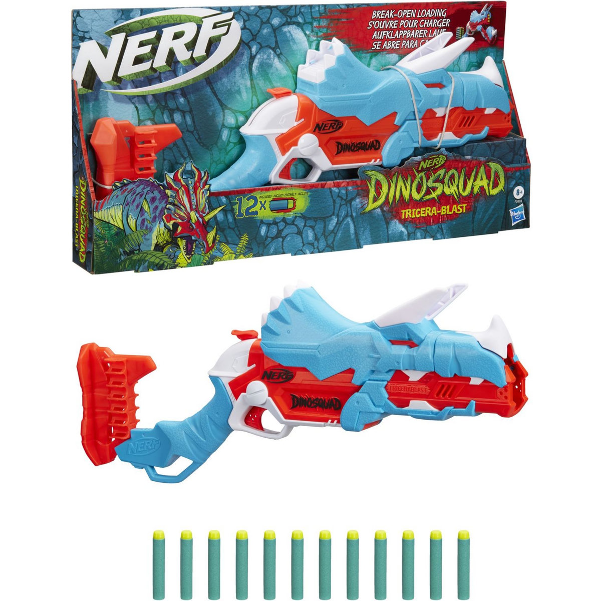hasbro-nerf-blaster-dino-squad-tricera-blast-pas-cher-auchan-fr
