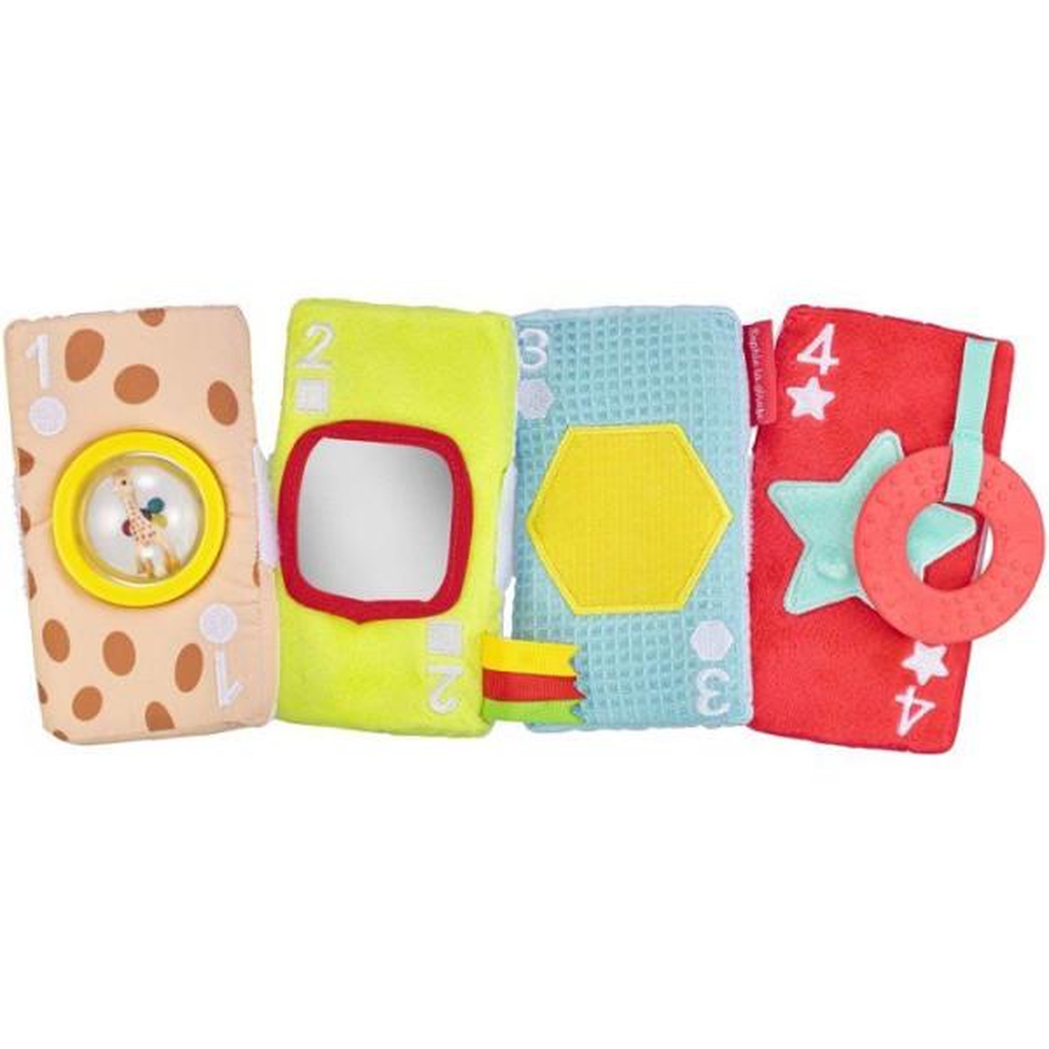 Voir la diapositive 4 : CARTES SENSORIELLES SOPHIE VULLI JOUETS VUI230857