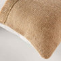 Voir la diapositive 3 : Paris Prix Coussin Déco Jute  Tokao  30x50cm Naturel
