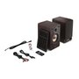 Voir la diapositive 6 : Sharp Haut-parleurs Bluetooth - SHARP - CP-SS30(BR) - Bibliotheque Marron - 2x 30W - 2 voies - Sans fil - 60W RMS