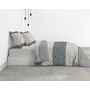 Voir la diapositive 3 : Les Ateliers du Linge Parure De Couette 3pcs 240x220cm 100% Coton 57 Fils/cm2-vega Gold