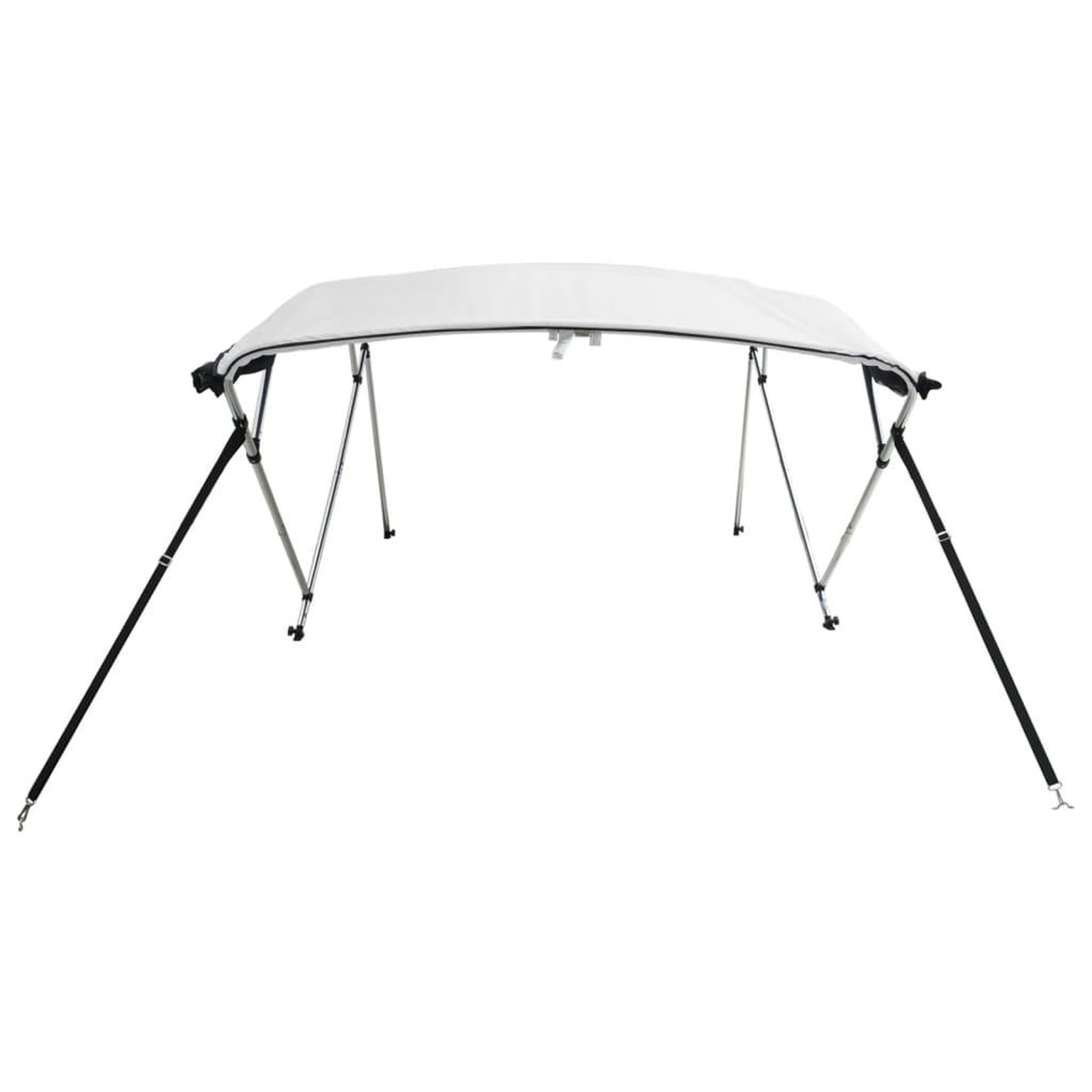Voir la diapositive 5 : VIDAXL Toit bimini a 4 arceaux parois en maille 243x(230-244)x137 cm