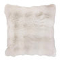 Voir la diapositive 1 : ATMOSPHERA Coussin Imitation Fourrure 3D  Zephy  45x45cm Blanc