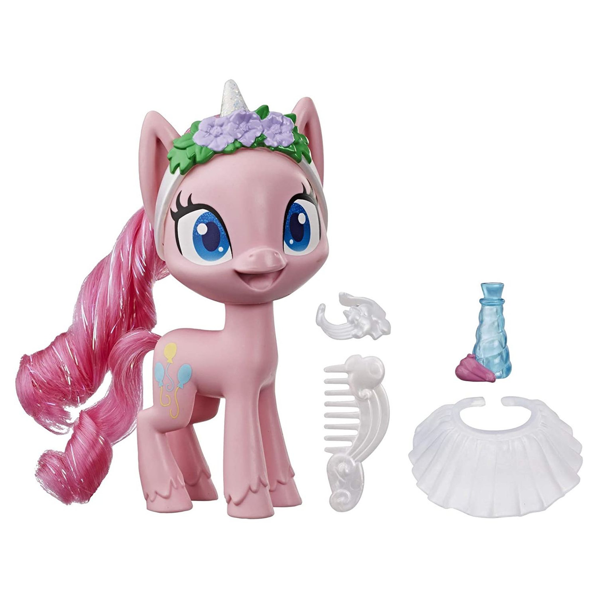 Voir la diapositive 2 : HASBRO Figurine Pinkie Pie potion magique  poney rose de 12,5 cm My Little Pony