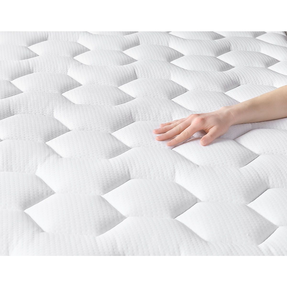 Matelas ressorts ensachés VERDON 90x190 cm 