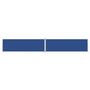 Voir la diapositive 2 : VIDAXL Auvent lateral retractable Bleu 160x1000 cm