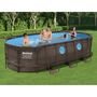 Voir la diapositive 1 : BESTWAY Bestway Jeu de piscine Power Steel Swim Vista Series 549x274x122 cm