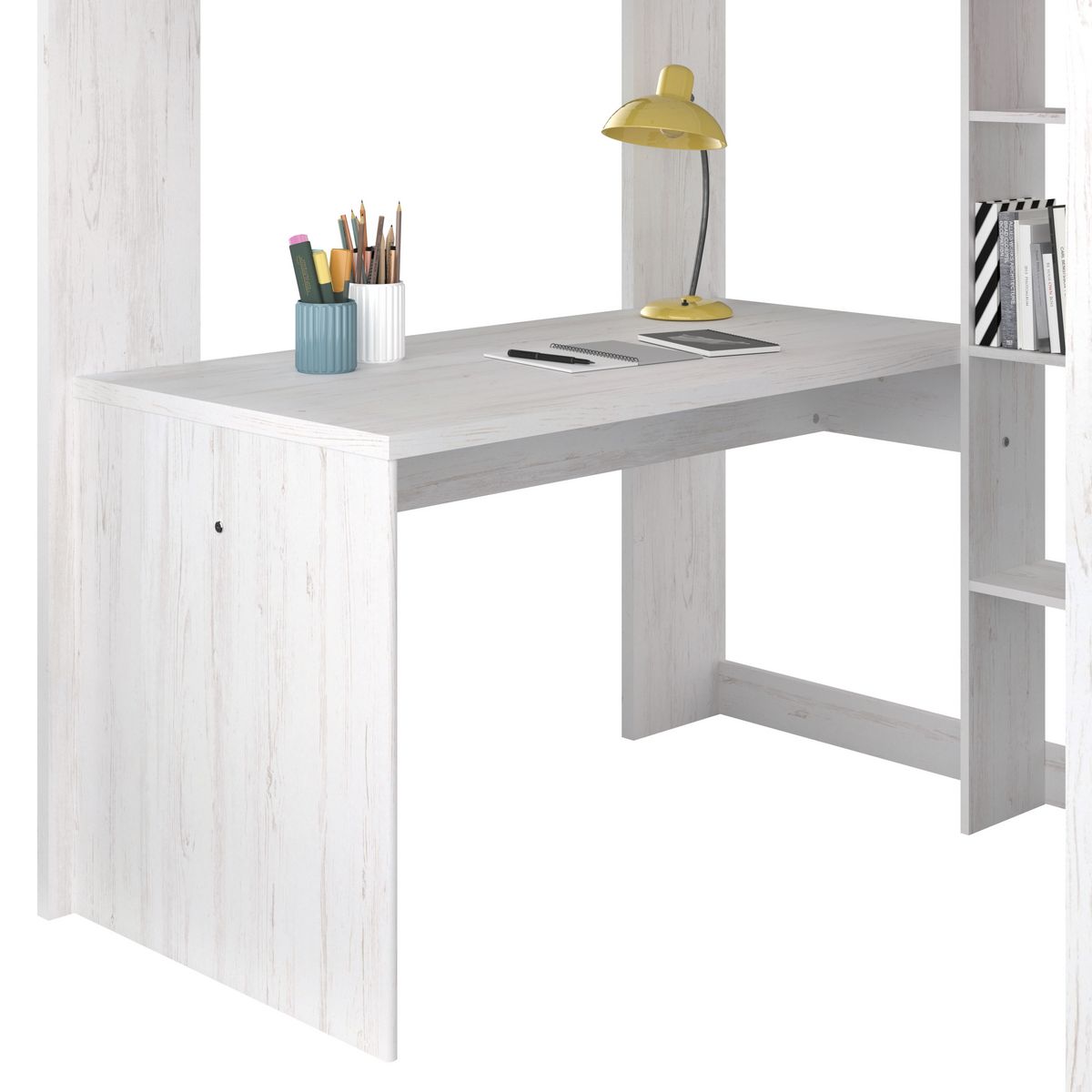 Lit enfant mezzanine couchage 90x200cm GIANT