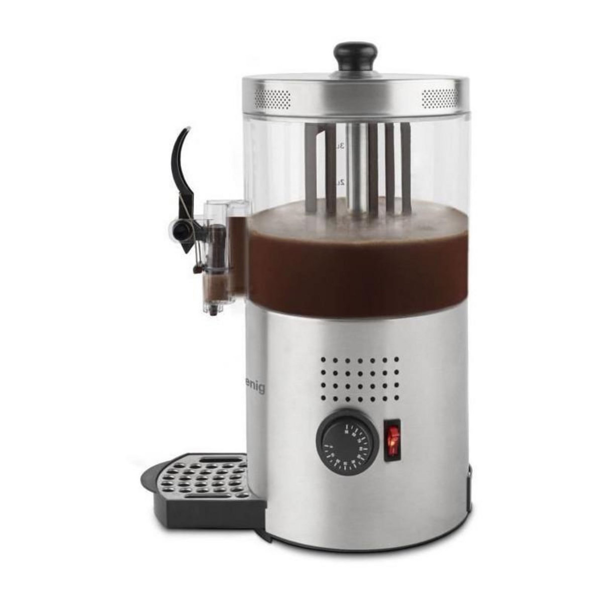 HKOENIG Distributeur de chocolat chaud - H.Koenig - SHK800 - 3 L - 1200 W - Inox