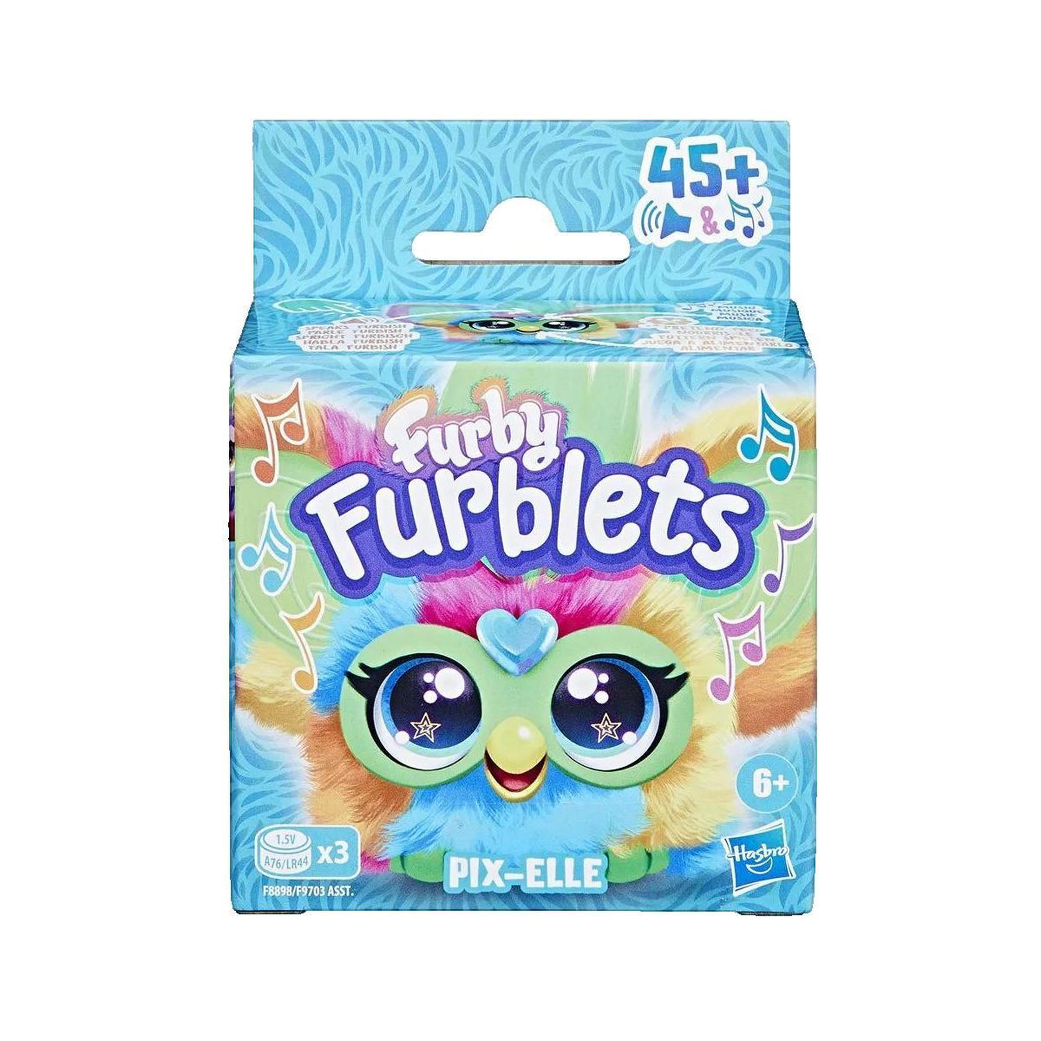 Voir la diapositive 2 : HASBRO Peluche interactive Hasbro Furby Furblet Pix-Elle