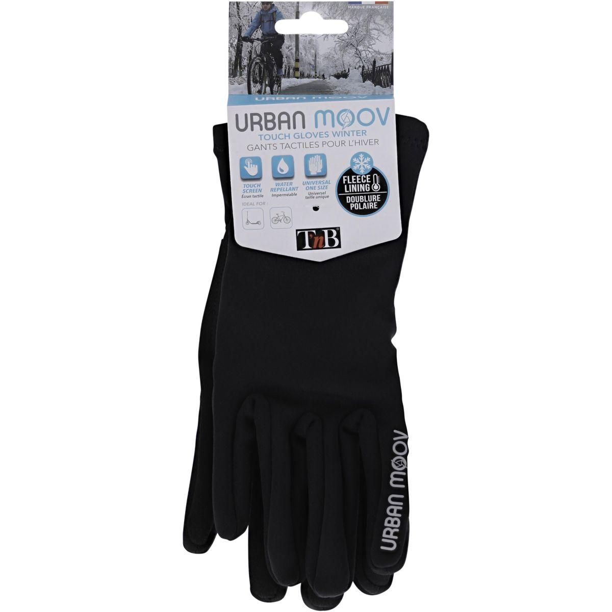 TNB Gant tactiles hiver - noir