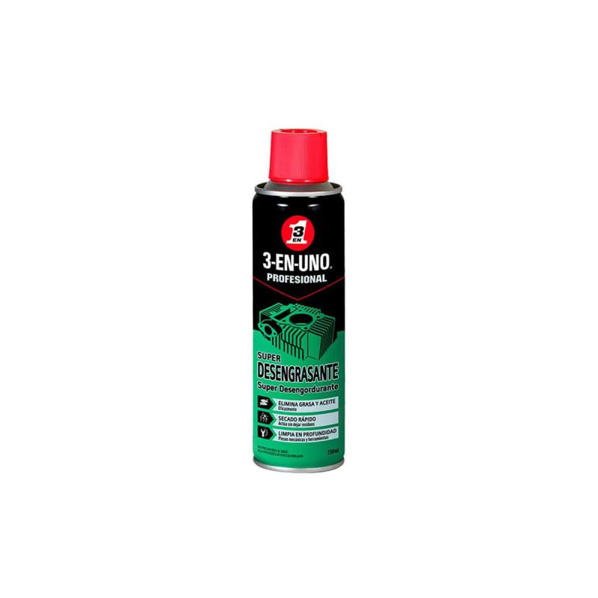 3-EN-UN Super dégraissant 3 en 1 WD40 250ml