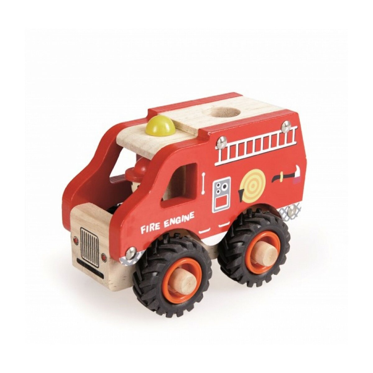 EGMONT TOYS Camion de pompier en bois