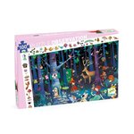 Djeco Puzzle d'observation La Forêt Enchantée 100 pièces