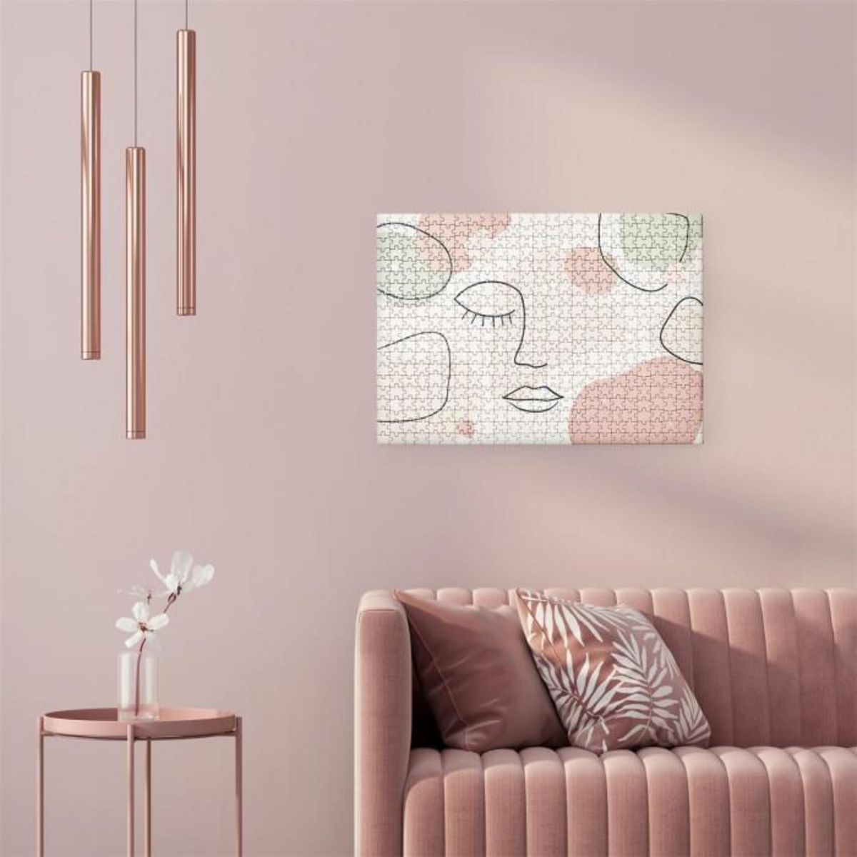 Paris Prix Puzzle Visage  500 Pièces  35x48cm Multicolore