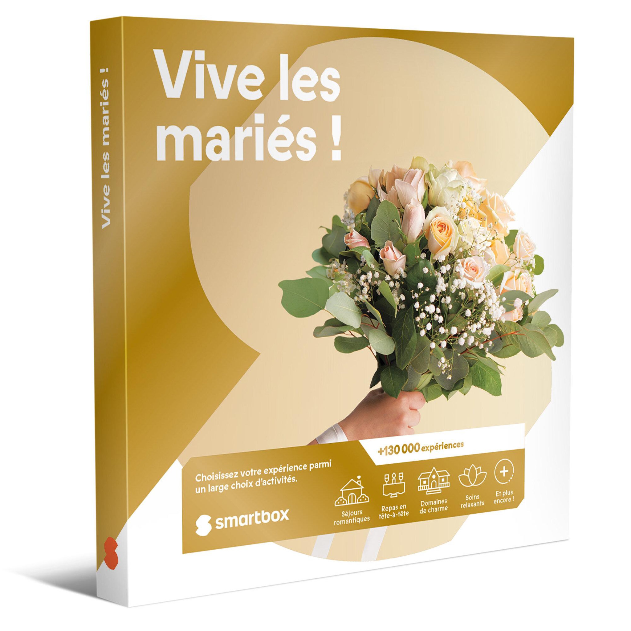 Smartbox Vive les mariés ! - coffret cadeau multi-thèmes