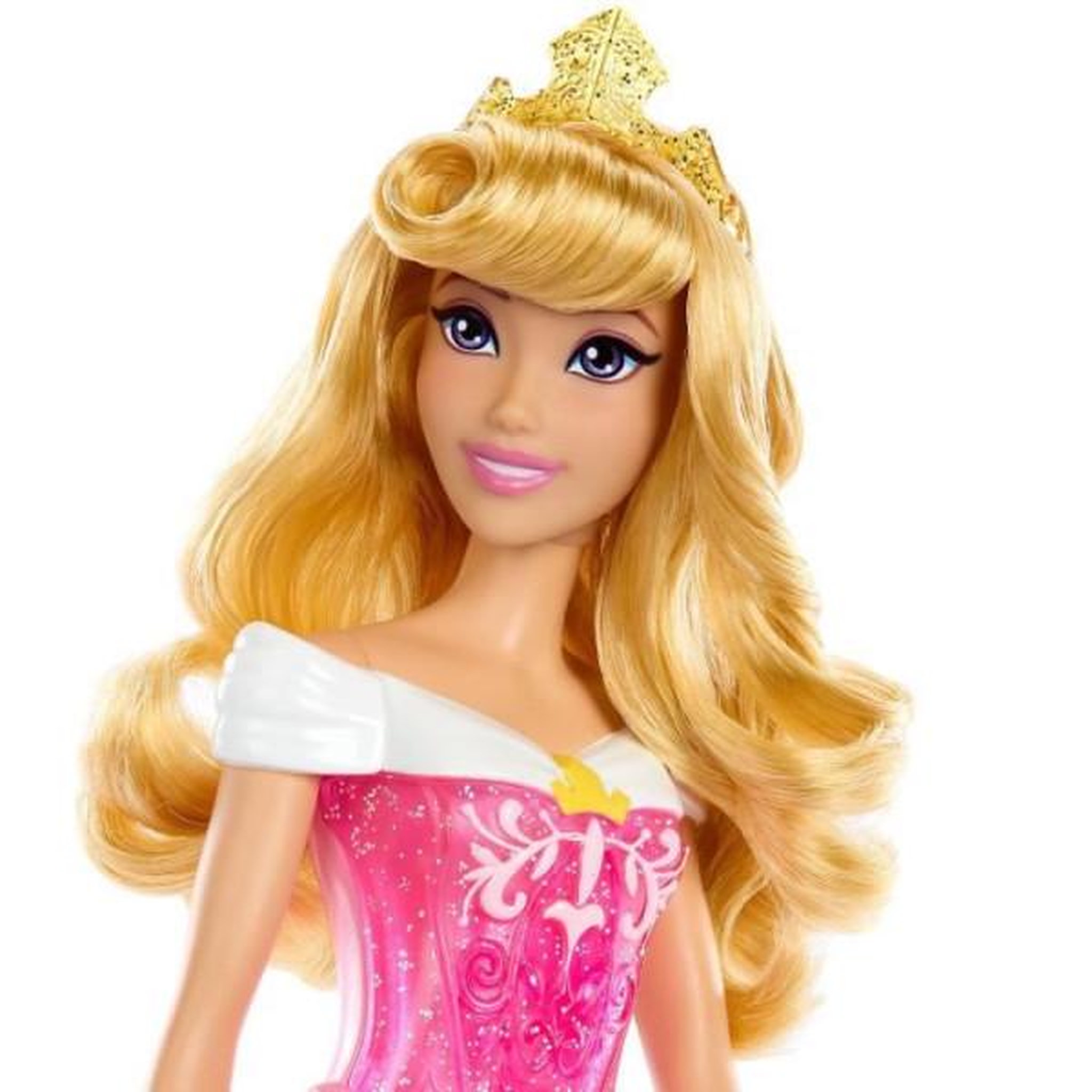 Voir la diapositive 3 : DISNEY PRINCESS Aurore Poupée 29 cm, Mattel Poupée Disney Princesses habillage et accessoires HLW09