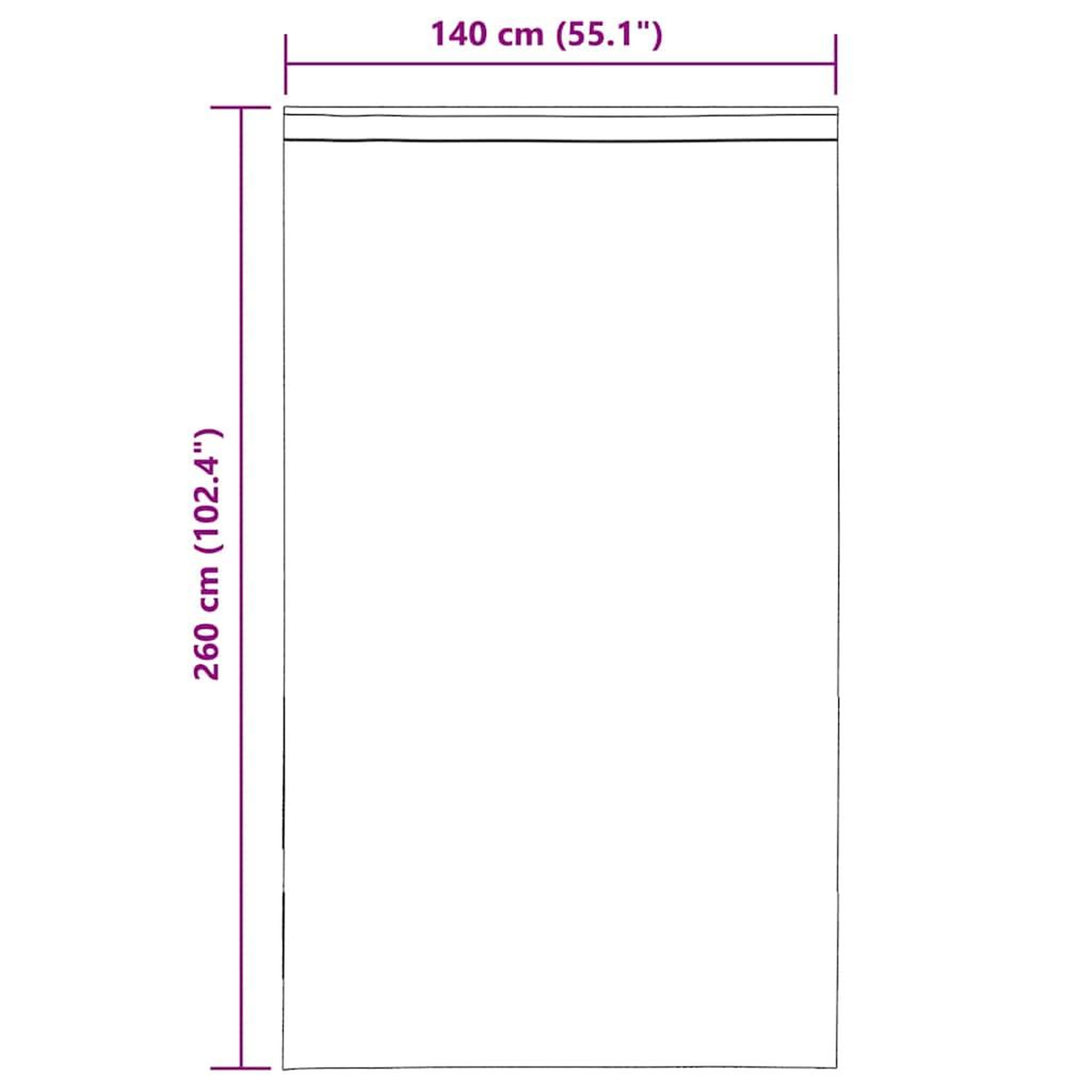Voir la diapositive 6 : VIDAXL Rideaux en voile avec boucles 2 pcs gris fonce 140x260 cm