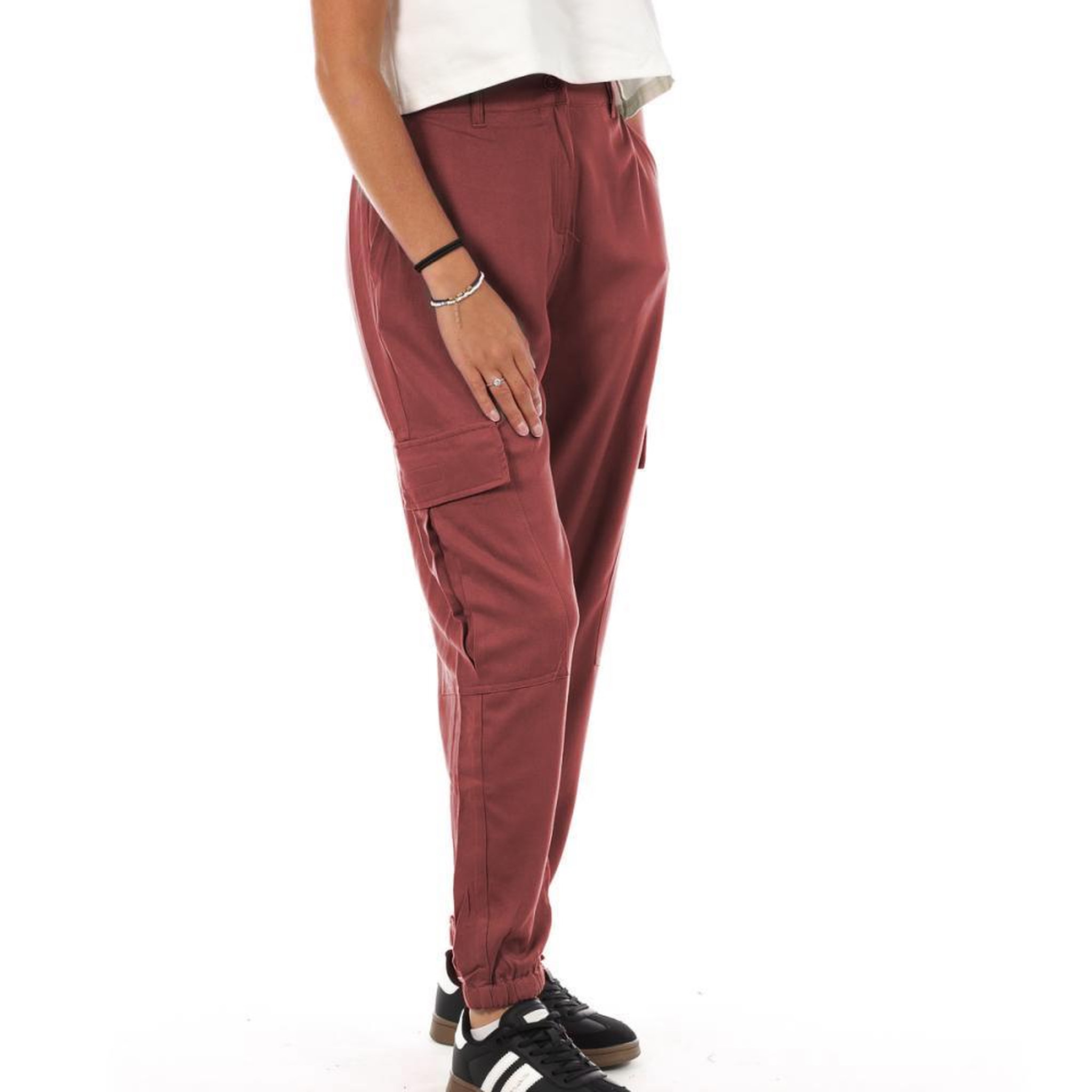 Voir la diapositive 1 : Lee Cooper Pantalon Fluide  Femme Lee Cooper Okarta