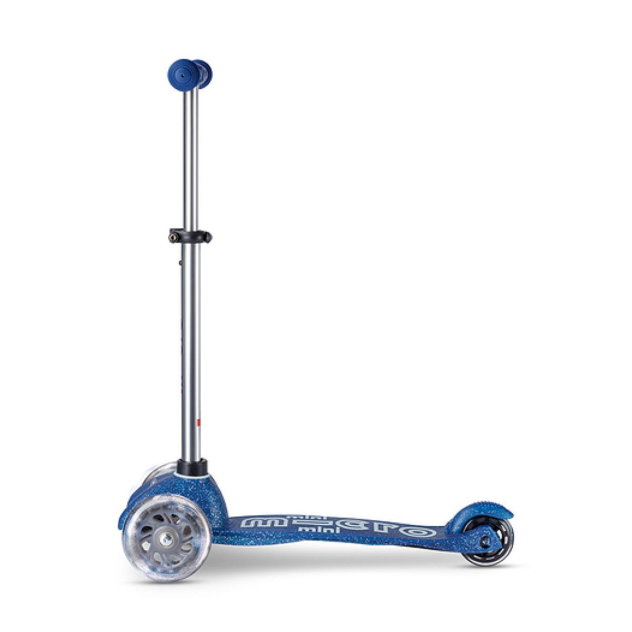 Voir la diapositive 2 : Micro Trottinette  Mobility à trois roues Bleu Glitter LED MMD219