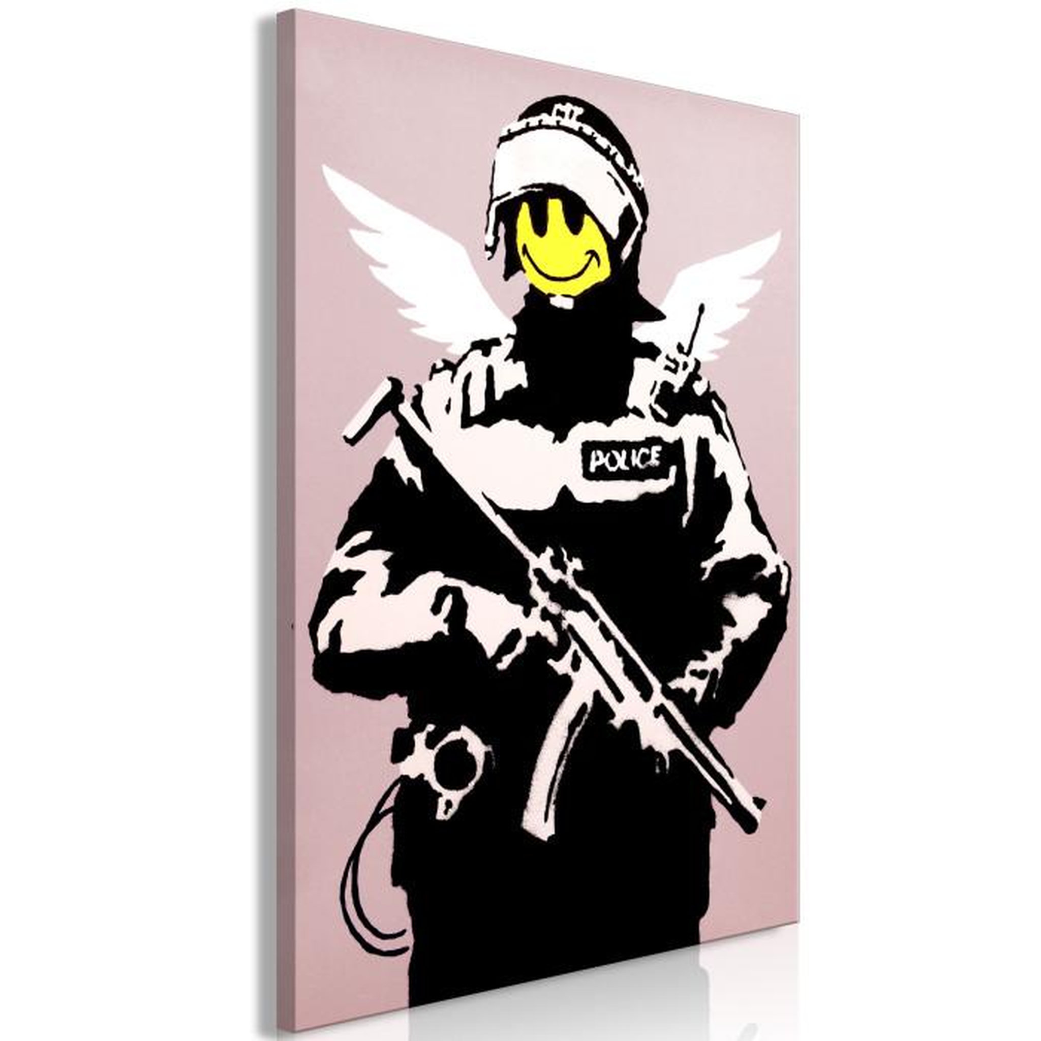 Paris Prix Tableau Imprimé  Policeman. Coloris disponibles : Multicolore