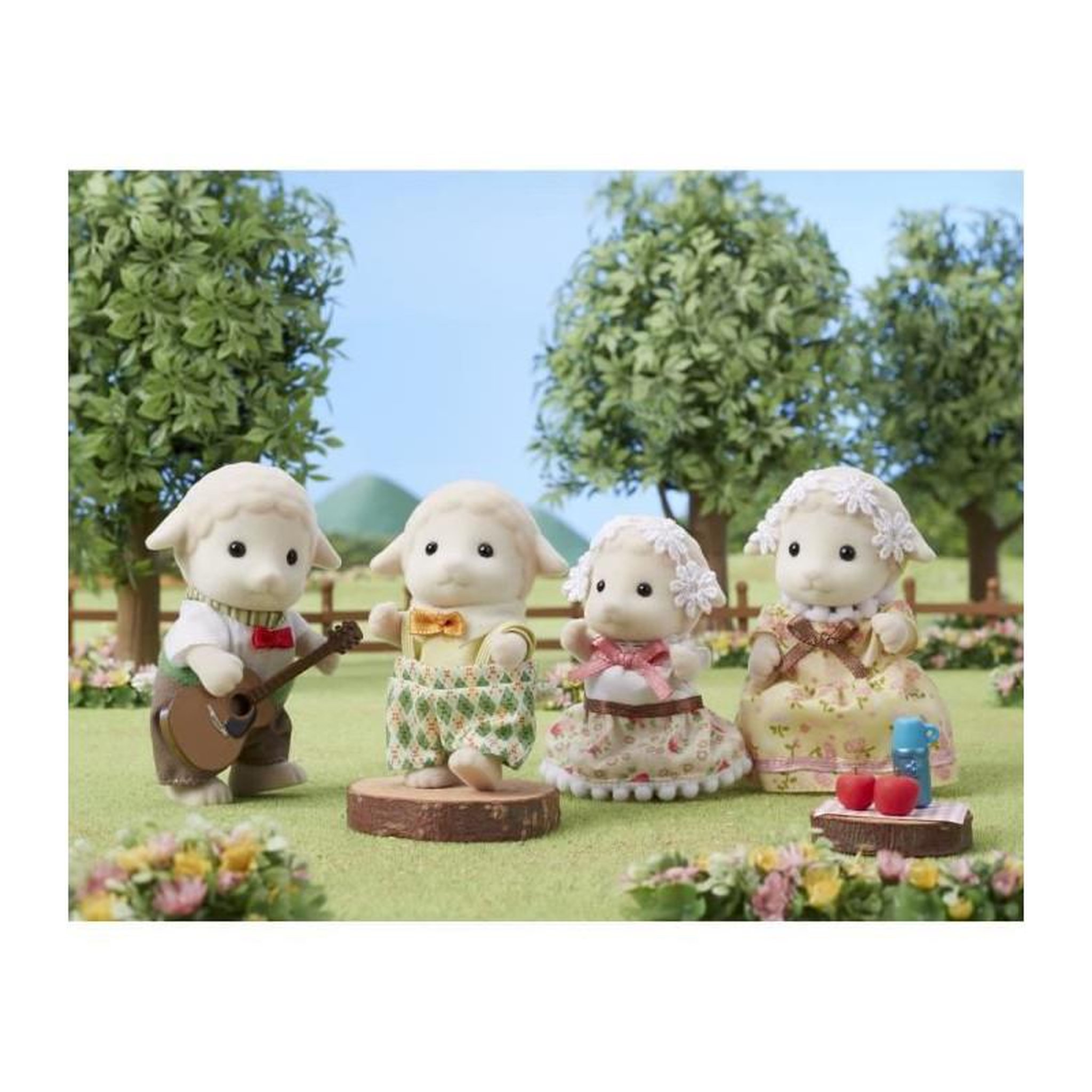 Voir la diapositive 2 : Sylvanian Families SYLVANIAN FAMILIES - La famille mouton