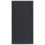 VIDAXL Tapis 100x200 cm Anthracite