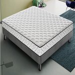 ILOVESLEEP Matelas Mousse RIO - Accueil Mémoire De Forme - Epaisseur 20 cm. Coloris disponibles : Blanc
