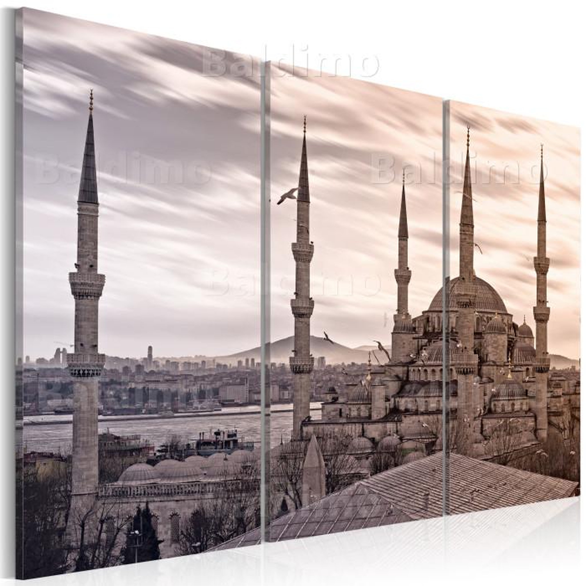 Paris Prix Tableau Imprimé  Proche Orient. Coloris disponibles : Multicolore