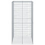 Voir la diapositive 3 : VIDAXL Panier gabion avec couvercle 100x100x200 cm fer galvanise