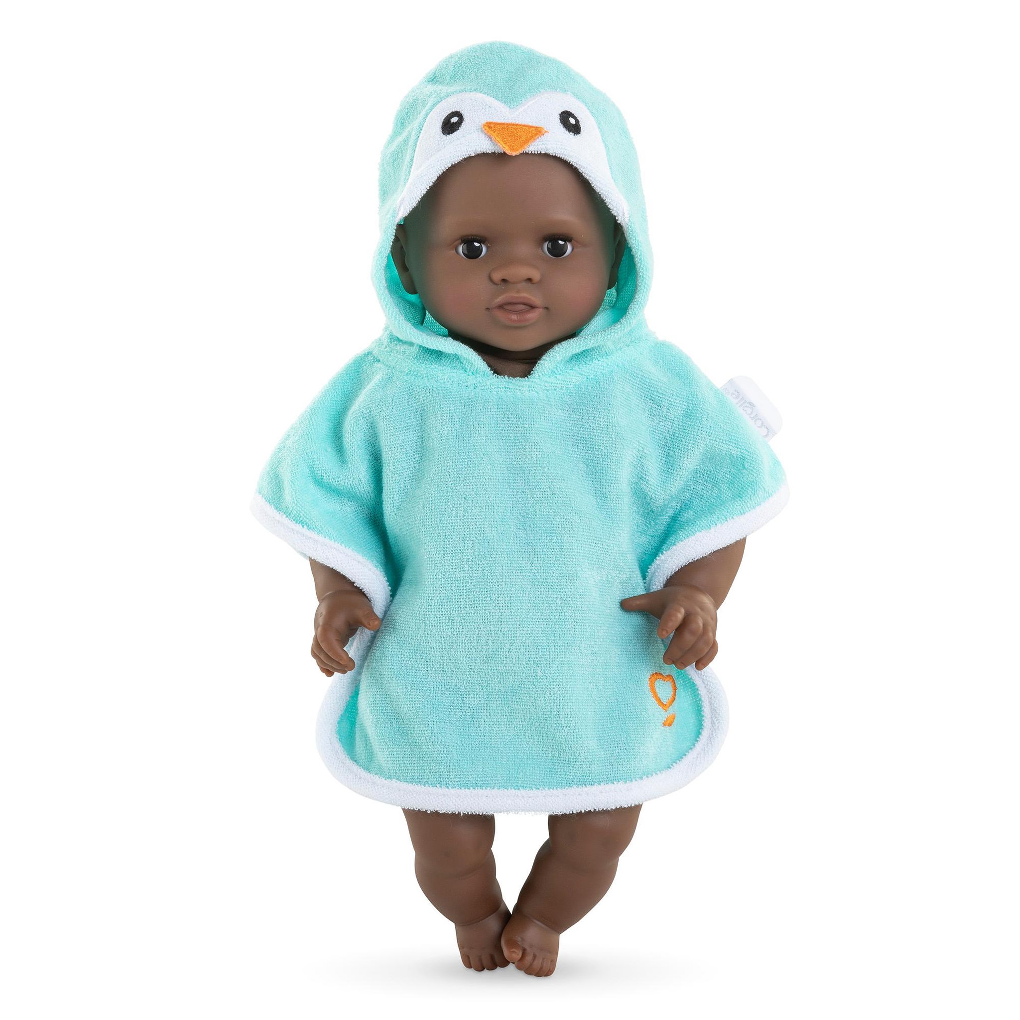 Voir la diapositive 3 : Corolle Cape de Bain Pingouin pour poupon 30 cm