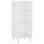 Voir la diapositive 2 : VIDAXL Buffet blanc brillant 34,5x32,5x90 cm bois d'ingenierie