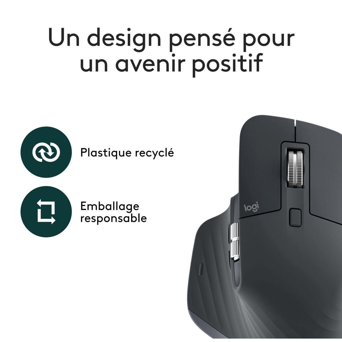 Logitech Souris sans fil MX Master 3S Bluetooth