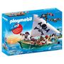 Voir la diapositive 1 : PLAYMOBIL 70151 - Pirates - Chaloupe des pirates avec moteur submers
