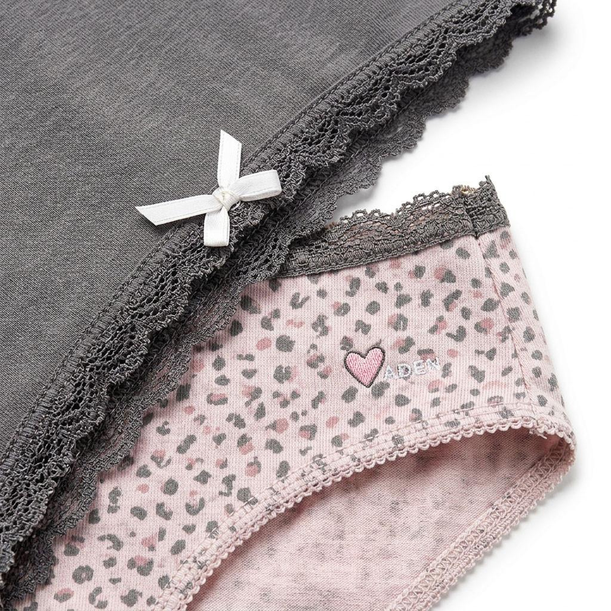 Voir la diapositive 3 : OZABI OZABI Pack Culottes Fille Coton - Lot de 6