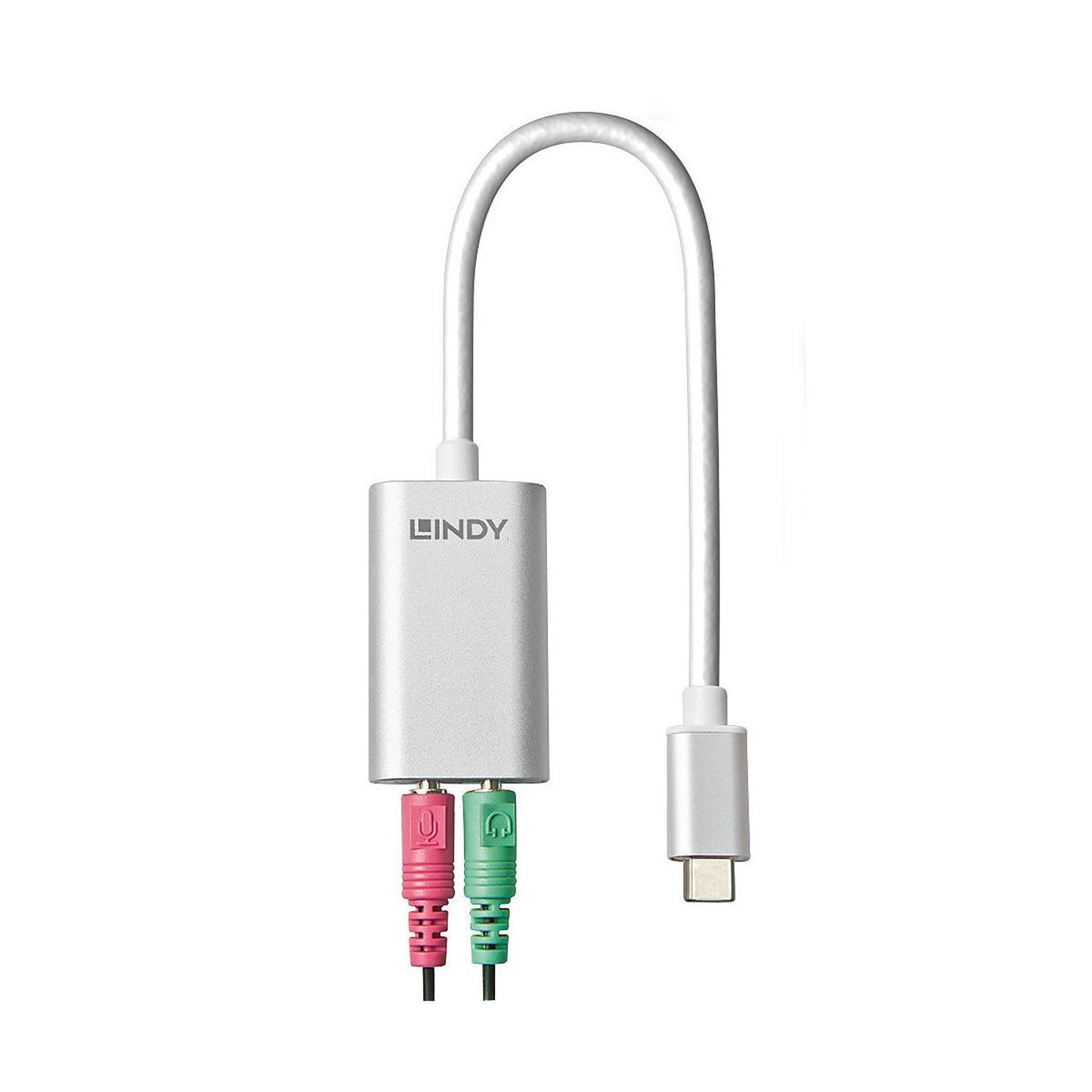 Voir la diapositive 3 : LINDY Lindy 42711 câble de téléphone portable blanc usb c 3,5mm