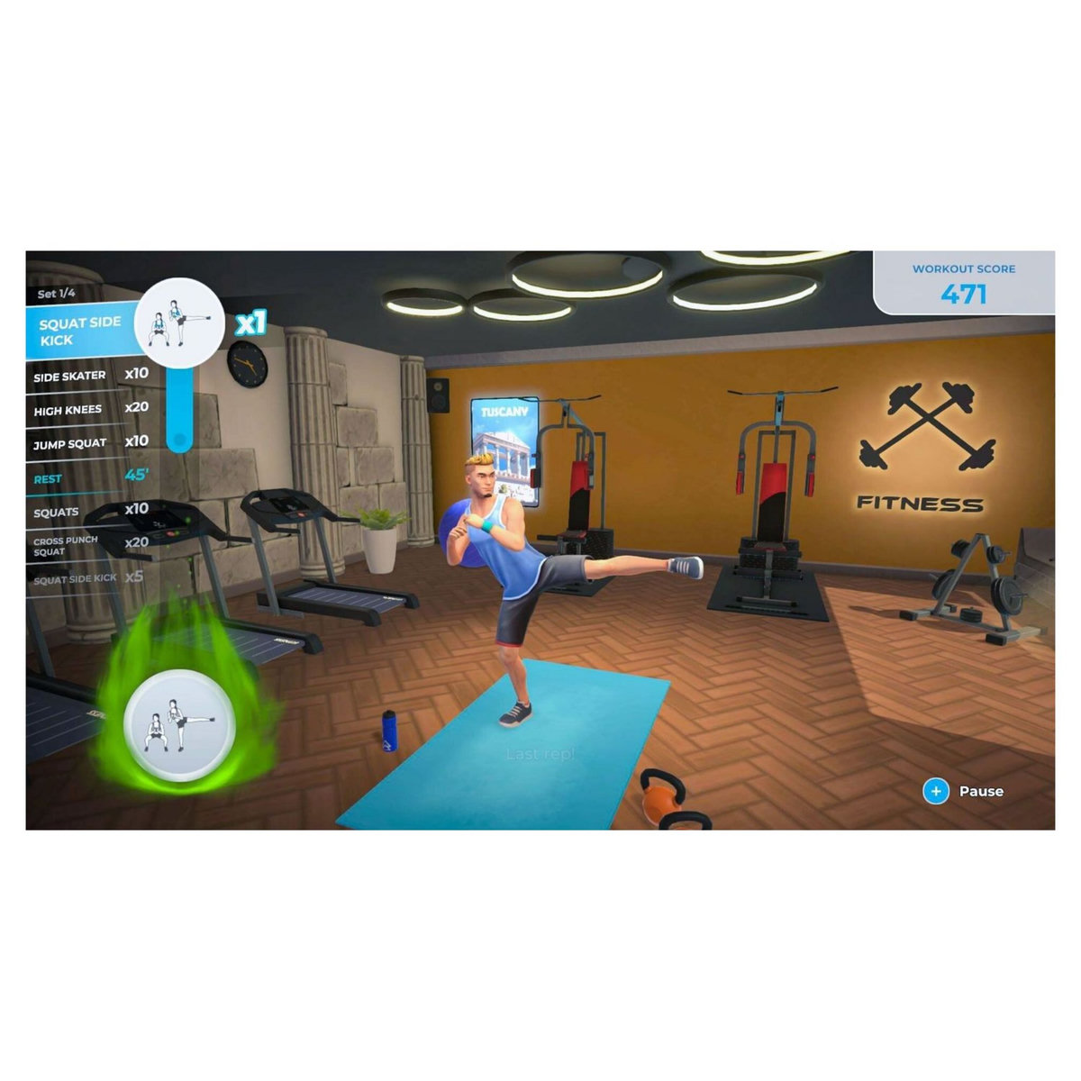 Let's Get Fit Nintendo Switch - Strap Inclus