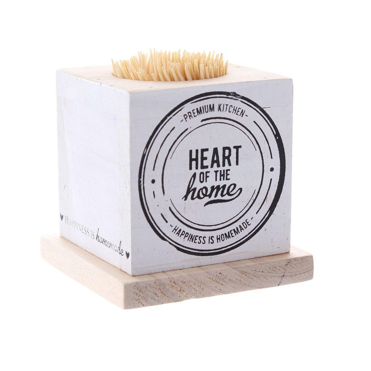 HEART OF THE HOME Boîte à piques - 8 x 7 xm - Blanc