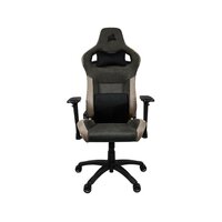 Chaise de bureau gaming LEGEND avec éclairage LED fauteuil gamer  ergonomique, siège à roulettes revêtement synthétique blanc