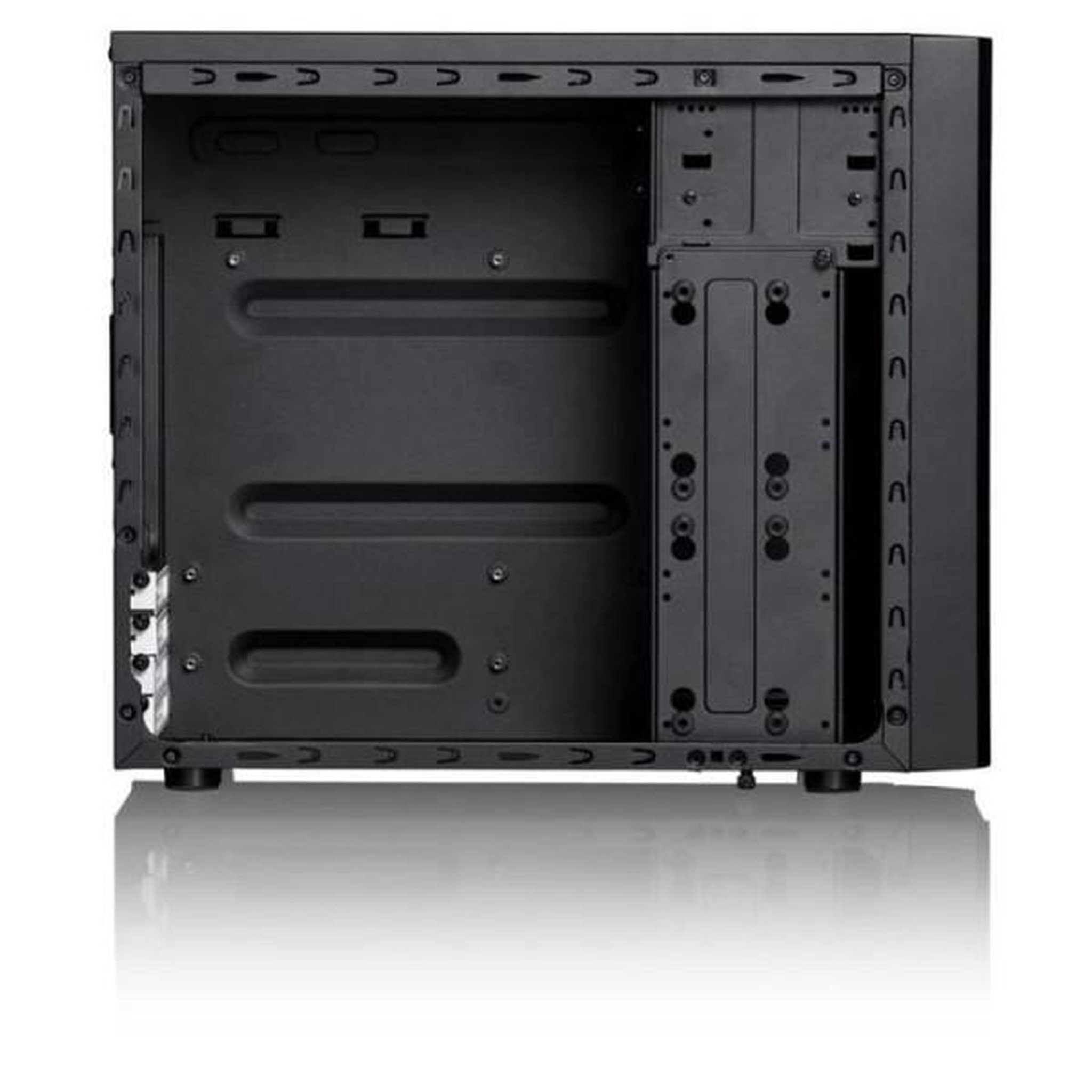 Voir la diapositive 2 : Fractal Design FRACTAL DESIGN BOITIER PC Core 1000 - Mini Tour - USB 3.0 - Noir - Format Micro ATX (FD-CA-CORE-1000-USB3-BL)