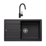 Blanco Pack évier + mitigeur noir - 527918