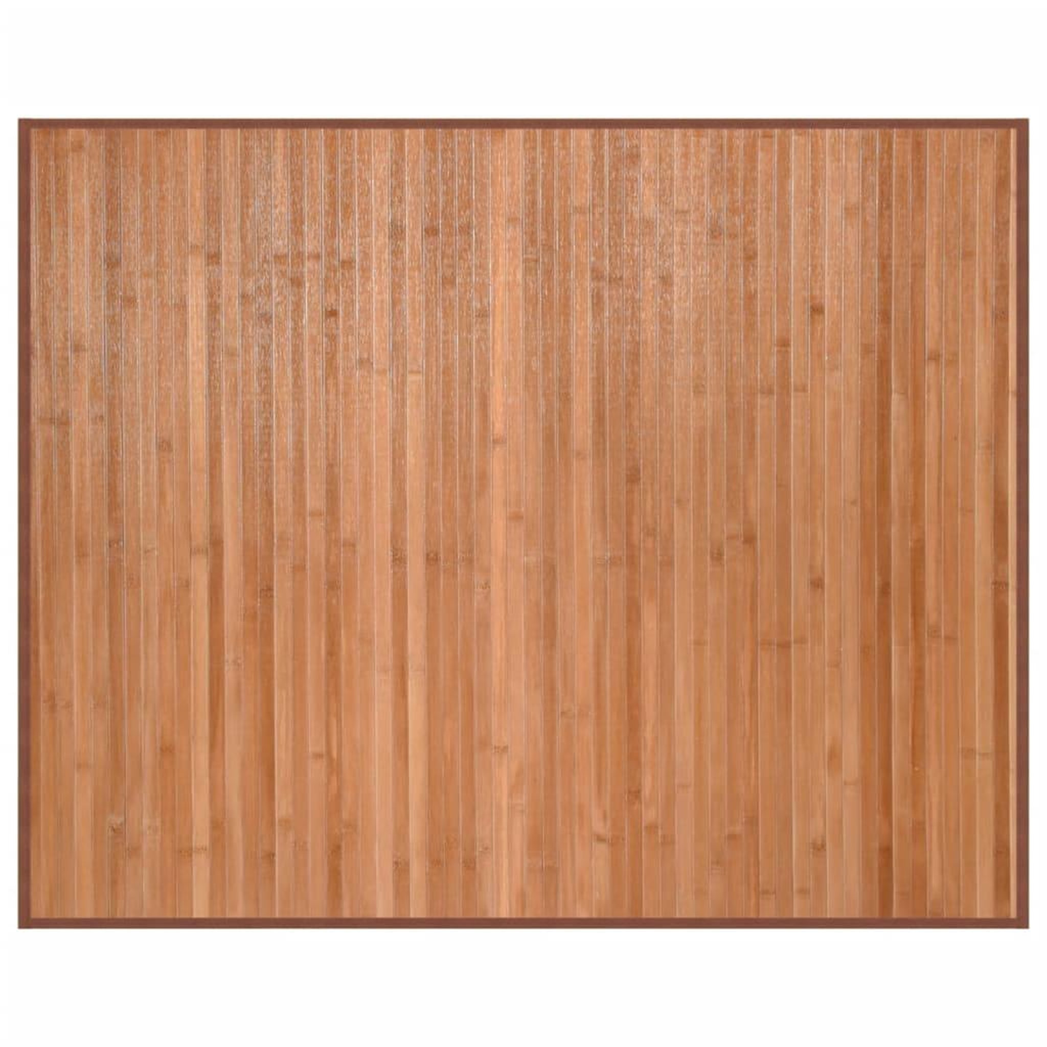 Voir la diapositive 2 : VIDAXL Tapis rectangulaire naturel 80x100 cm bambou
