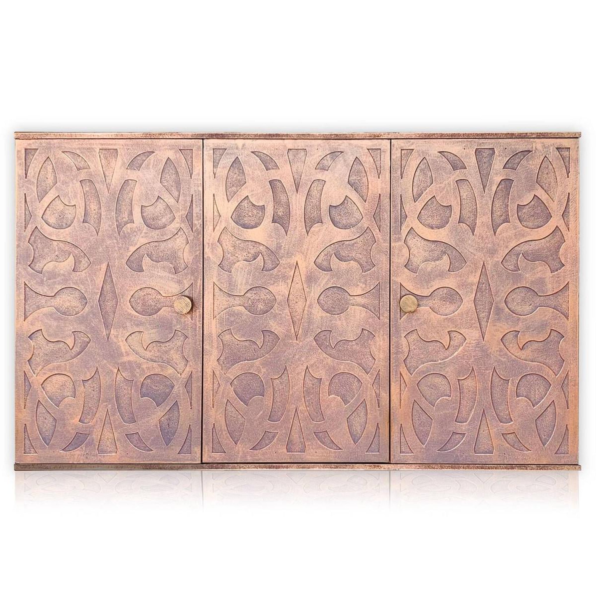 Voir la diapositive 3 : Paris Prix Buffet en Bois Sculpté  Malarmé  120cm Cuivre