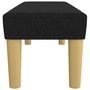Voir la diapositive 4 : VIDAXL Banc Noir 100x30x30 cm Tissu