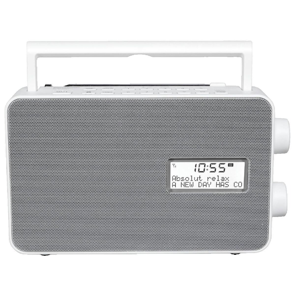 PANASONIC Radio Portable Panasonic RF-D30BTEG Radio DAB+ Digital Gris et Blanc