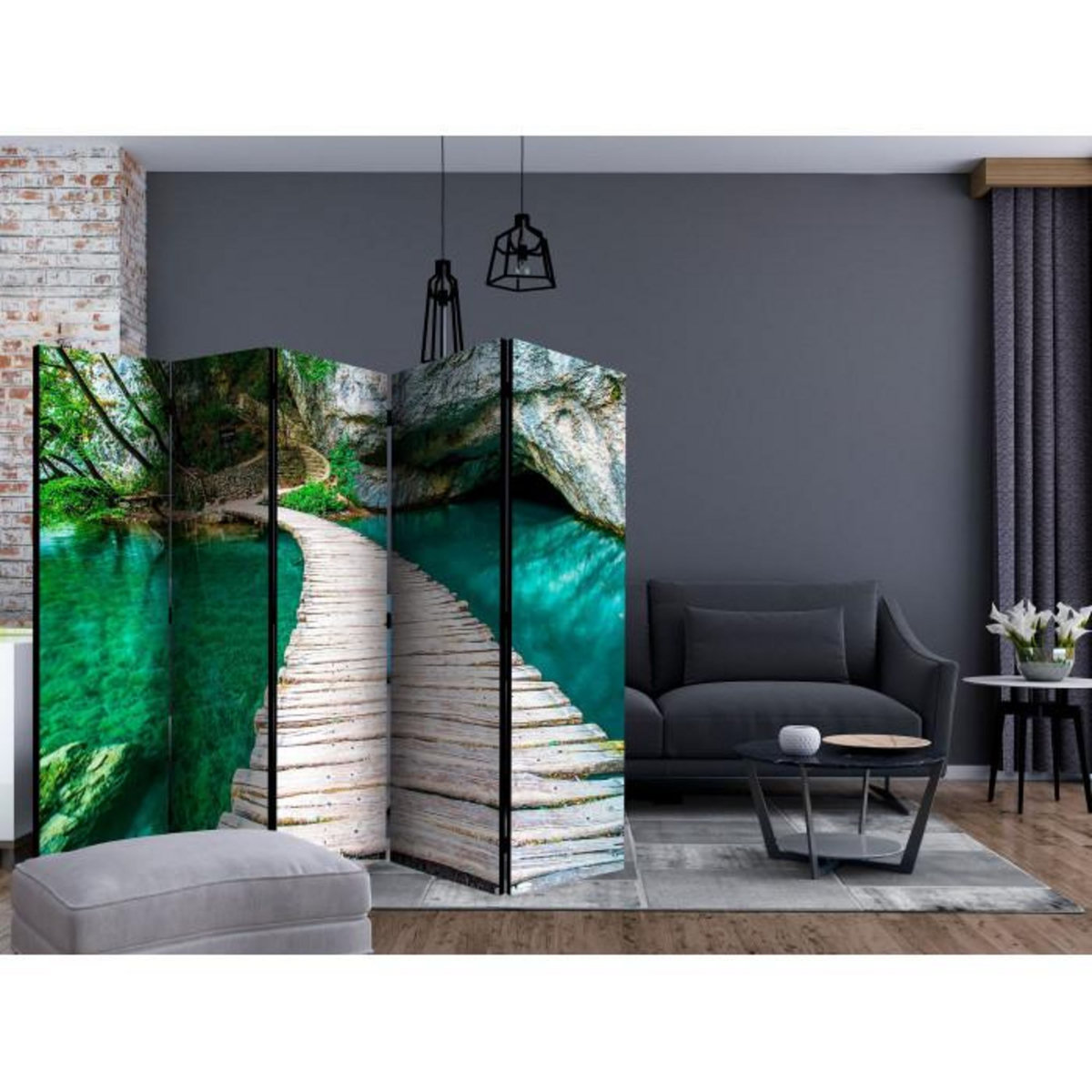 Paris Prix Paravent 5 Volets  Plitvice Lakes National Park, Croatia  172x225cm