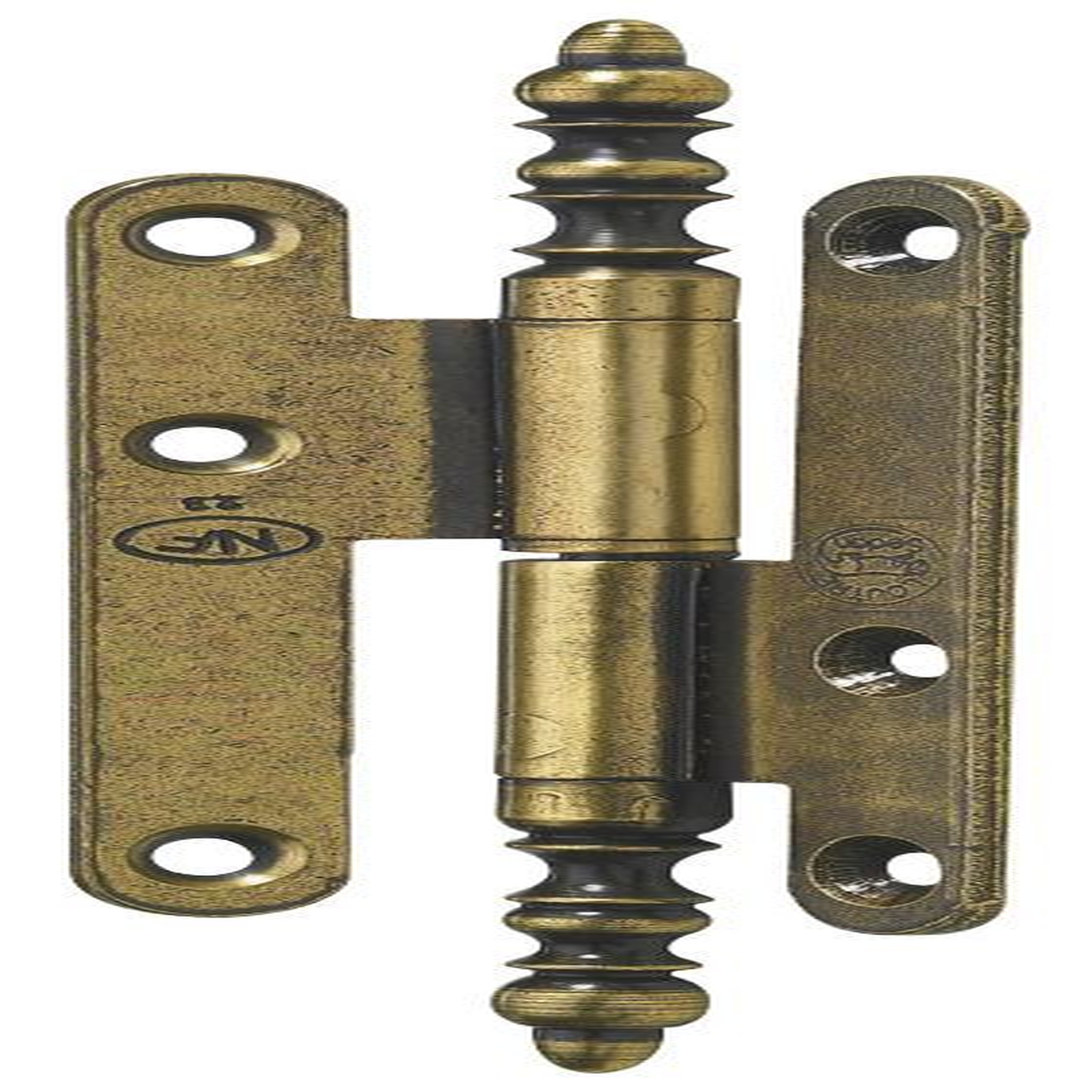 CENTRALE BRICO Paumelle acier pour meuble HETTICH, L.80 x l.45 mm