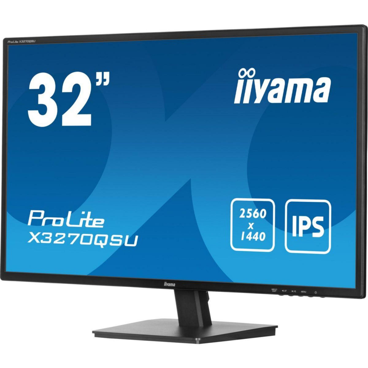 Iiyama Ecran PC PROLITE X3270QSU-B1 32'' Plat IPS