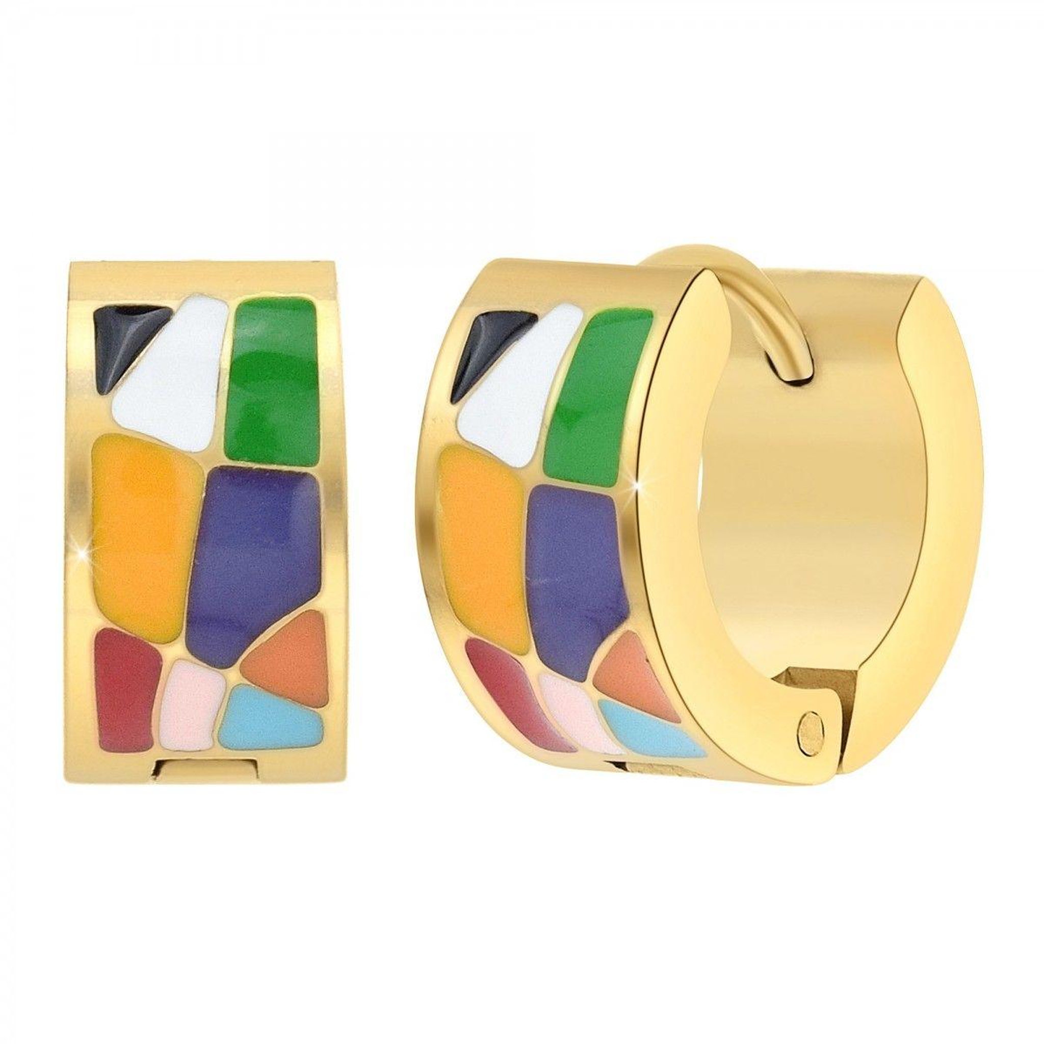 SC BOHEME Boucles d'oreilles en acier inoxydable par SC Bohème
