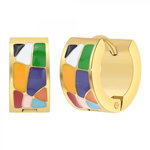 SC BOHEME Boucles d'oreilles en acier inoxydable par SC Bohème